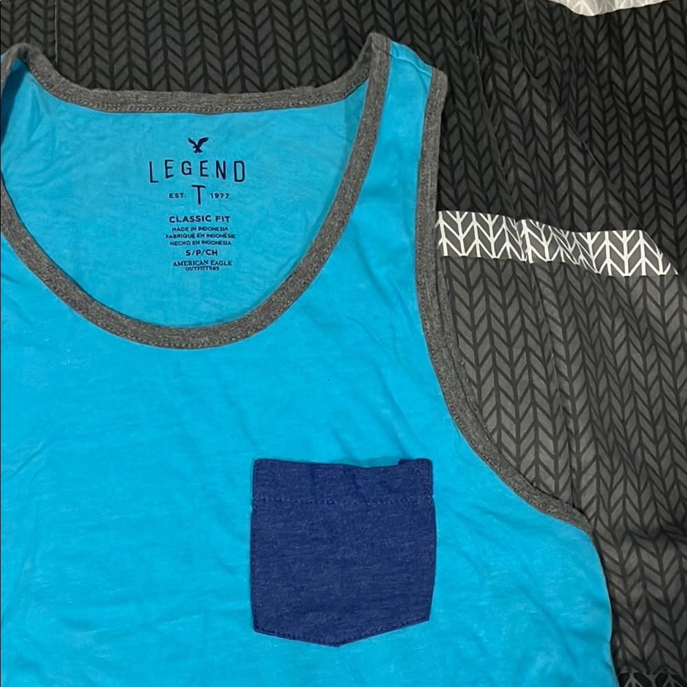 Blue Tank Top - Picture 3 of 4